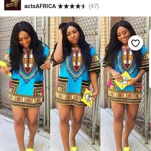 COPY - NWOT Unisex Dashiki shirts